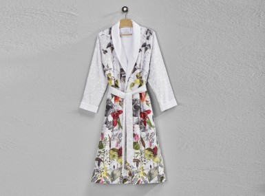 Vorschaubild christian fischbacher bademantel interlace