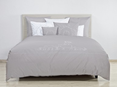 Vorschaubild christian fischbacher bettwaesche alpina perkal grau