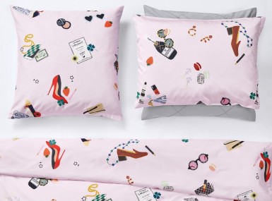 Vorschaubild christian fischbacher bettwaesche catwalk satin hellrosa b90 828 sale