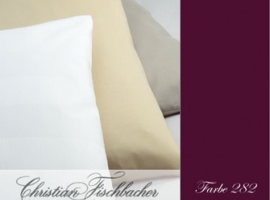 Vorschaubild christian fischbacher bettwaesche satin uni 282 purpur