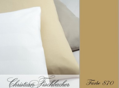 Vorschaubild christian fischbacher bettwaesche satin uni 870 beige