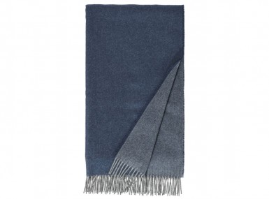 Vorschaubild christian fischbacher plaid aspen kaschmir blau