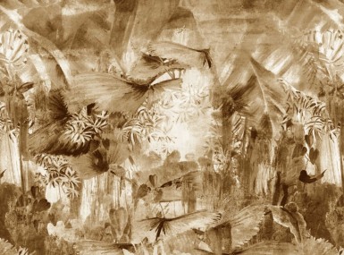 Vorschaubild christian fischbacher tapete salonga braun 4407