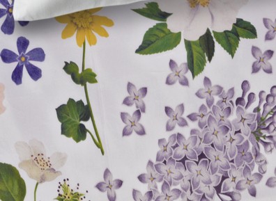 Christian Fischbacher Satin Spannbettlaken Spring