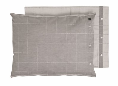 CF by Christian Fischbacher Bettwäsche Perfect Lover Graubraun Satin