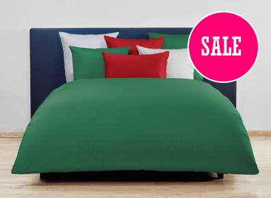 Christian Fischbacher Bettwäsche Uni Jersey Waldgrün