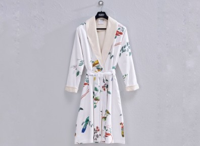 Christian Fischbacher Bademantel Haiku Noveau