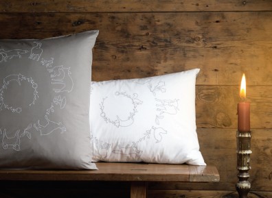 Christian Fischbacher Bettwäsche Alpina Perkal weiß