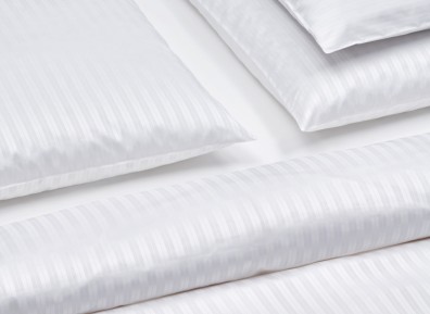 Christian Fischbacher Bettwäsche AVENUE Satin Weiß