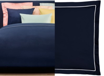 Christian Fischbacher Bettwäsche Satin Balance nachtblau