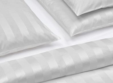 Christian Fischbacher Bettwäsche BROADWAY Satin Grau