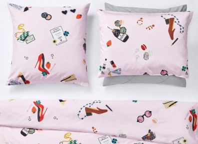 Christian Fischbacher Bettwäsche CATWALK Satin Hellrosa