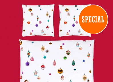 Christian Fischbacher Bettwäsche Christmas Satin