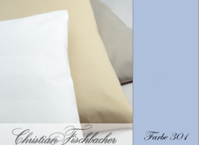 Christian Fischbacher Bettwäsche Uni Jersey Hellblau