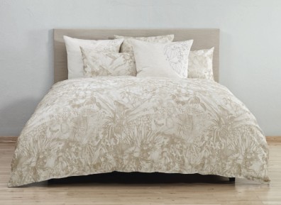 Christian Fischbacher Bettwäsche Malabar braun Lasiala