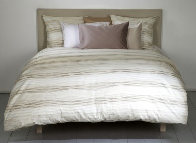 Christian Fischbacher Bettwäsche Plic Braun Satin