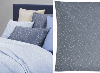 Christian Fischbacher Bettwäsche Quadro Jacquard anthrazit