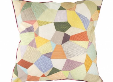 Christian Fischbacher Ecco Dekokissen Bezug mehrfarbig
