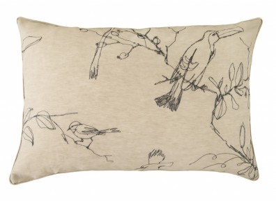 Christian Fischbacher Mélopée Dekokissen Bezug natur