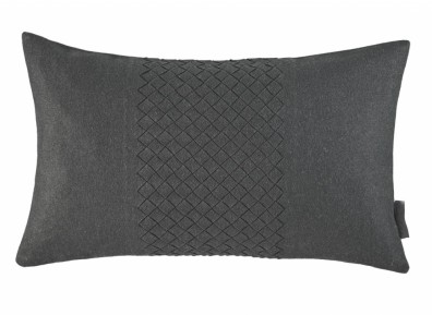 Christian Fischbacher Pépite Dekokissen Bezug anthrazit