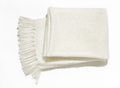 Christian Fischbacher Tagesdecke Senso weiß Mohair