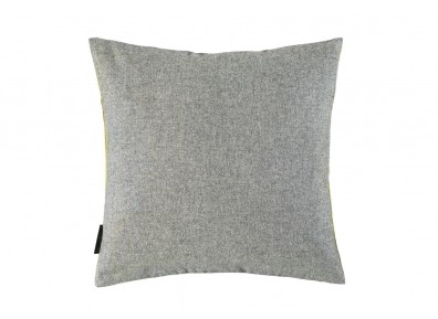 Christian Fischbacher Polaris Dekokissen Bezug grau gelb