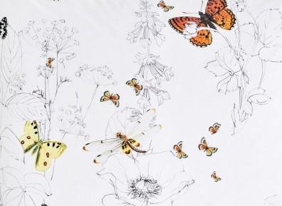 Christian Fischbacher Spannbettlaken PAPILLON Satin